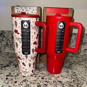 Hydrojug COWBOY CHRISTMAS + HOLLY 40 oz Traveler Limited Edition Bundle
